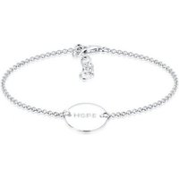 Elli Armband Hope-Schriftzug 925 Sterling Silber von Elli