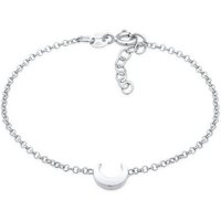 Elli Armband Kinder Halbmond Mond Astro 925 Silber, Astro von Elli