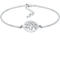 Elli Armband Lebensbaum Kreis Blatt Floral 925 Sterling Silber von Elli