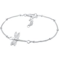 Elli Armband Libelle Kugelkette Verspielt Sommer 925 Silber von Elli