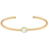 Elli Armreif Armreif Bangle Synthetischer Opal Trend 925 Silber von Elli