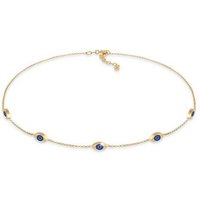 Elli Collier Choker Evil Eye Emaille 925 Silber von Elli