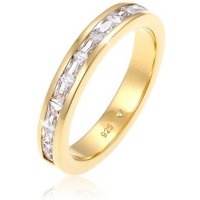 Elli Fingerring Bandring Memory Zirkonia Verlobung 925 Silber, Verlobungsring von Elli