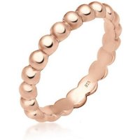 Elli Fingerring Stacking Ring Kügelchen 925 Silber von Elli