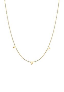 Elli Halskette Damen Dreieck Geo Trend Minimal in 925 Sterling Silber von Elli