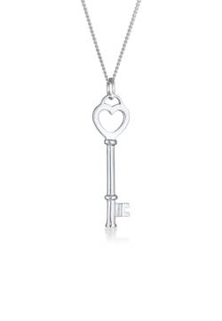 Elli Halskette Damen Schlüssel Herz Liebesschlüssel in 925 Sterling Silber von Elli