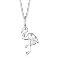 Elli Kette mit Anhänger Flamingo Tropic 925 Sterling Silber von Elli