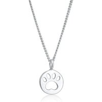 Elli Kette mit Anhänger Kinder Pfote Katze Hund 925 Silber von Elli