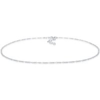 Elli Kette ohne Anhänger Choker Figaro Basic Blogger 925 Silber von Elli