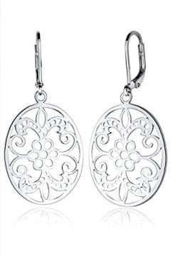 Elli Ohrringe Damen Ohrhänger Ornament Floral in 925 Sterling Silber von Elli