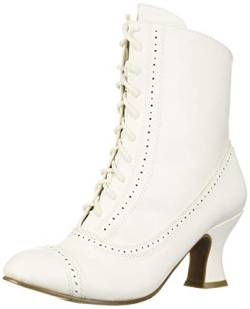 Ellie Shoes Damen 253-SARAH Halblange Stiefel, Weiß, 37 EU von Ellie Shoes