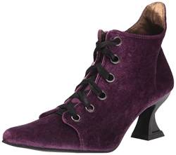 Ellie Shoes Damen 3” Heel Women’s Velvet Witch Bootie Pumps, violett, 41.5 EU von Ellie Shoes