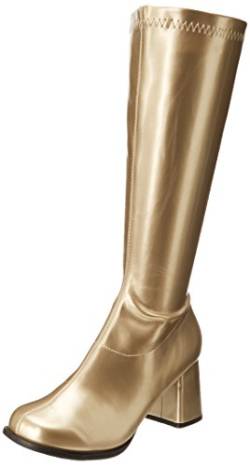 Ellie Shoes Damen Go-Go Stiefel, gold, 38 EU von Ellie Shoes