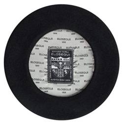 Elosegui Baskenmütze txapela 1858 | Schwarz 100% wasserdichte Wolle ohne Badewanne, Schwarz , One size von Elosegui