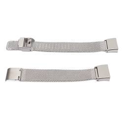 Smartwatch-Bandersatz, Edelstahl-Mesh-Material-Armbänder Zubehör für Redmi Watch 2 für Mi Watch Lite 2(Silber) von Elprico