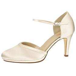 Rainbow Club Brautschuhe Joni Ivory Satin (Bliss) (5) von Elsa Coloured Shoes