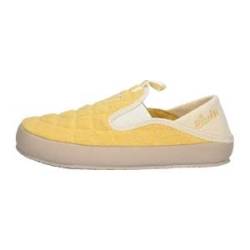 Elwin Shoes Damen Merlin Slipper, Yellow/Offwhite, 36 EU von Elwin Shoes