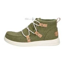 Elwin Shoes Damen NEA Boots, Green/Light Brown, 37 EU von Elwin Shoes