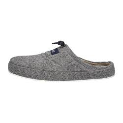 Elwin Shoes Herren Merlin Slipper, Grey, 42 EU von Elwin Shoes