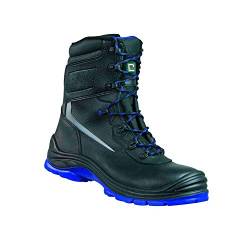 1 Paar Sicherheits-Winterstiefel Sicherheits-Stiefel S3 mit Kälteisolierung *HUSUM ÜK* schwarz, blau abgesetzt Größe 47 von Elysee