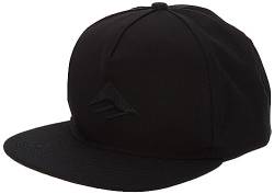 Emerica Herren Classic Snapback Baseballkappe, schwarz, Einheitsgröße von Emerica