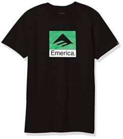 Emerica Herren Klassisches Kombi-T Skate-Shirt, schwarz, L von Emerica