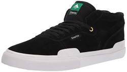 Emerica Herren Säule Skate-Schuh, Schwarz/Weiß/goldfarben, 44.5 EU von Emerica