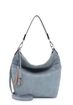 Emily & Noah Beutel E&N Brigitte 64503 Damen Handtaschen Mustermix smokeblue 560 von Emily & Noah