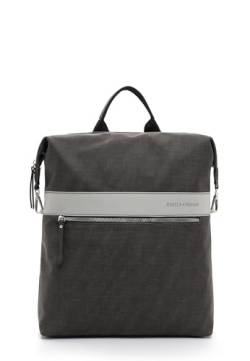 Emily & Noah Rucksack E&N Bonnie 64346 Damen Rucksäcke Material Mix darkgrey 840 von Emily & Noah