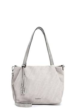 Emily & Noah Shopper E&N Elke 62791 Damen Handtaschen Uni lightgrey 810 von Emily & Noah