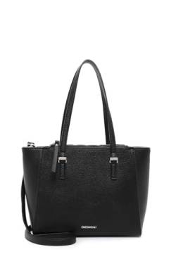 Emily & Noah Shopper E&N Ella 64355 Damen Handtaschen Zweifarbig black 100 von Emily & Noah