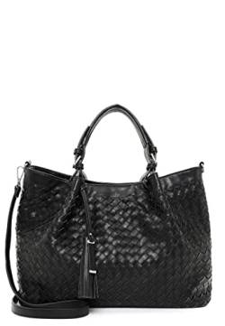 Emily & Noah Shopper Kristin 63944 Damen Handtaschen Uni black 100 von Emily & Noah