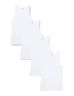 Eminence Herren Promo Classiques Unterhemd, Weiß (Blanc/Blanc/Blanc/Blanc 0001), X-Large (Herstellergröße: 5) (4er Pack) von Eminence
