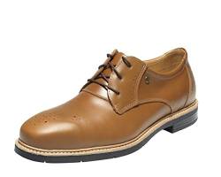 Emma Sicherheit Schuhe - Braun S3 Lo Herren Business Sicherheit Schuh - Frontier 112, 41 EU/7 UK von Emma Safety Footwear