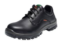 Emma Sicherheit Schuhe - Schwartz O2 LO Komfortabler Herren Sicherheitsschuh PU/SRC - Tom, 44 EU/10 UK von Emma Safety Footwear