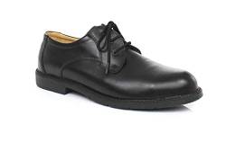 Emma Sicherheit Schuhe - Schwartz S3 ESD Lo Herren Business Sicherheit Schuh - Trento, 42 EU / 8 UK von Emma Safety Footwear