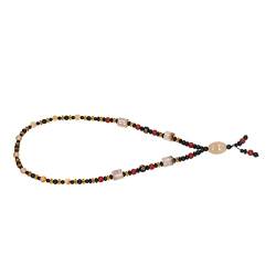 Emoshayoga DZI Beads Lucky Kette DZI Perlen Lange Halskette, Ethnischer Stil, Simulation, Männer und Frauen, Sweater-Kette von Emoshayoga