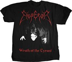 Emperor - Herren Wrath of the Tyrant T-Shirt, Large, Black von Emperor