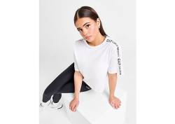 Emporio Armani EA7 Logo Crop T-Shirt - Damen, White von Emporio Armani EA7