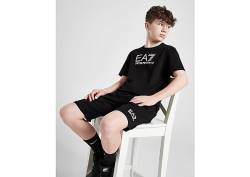 Emporio Armani EA7 T-Shirt/Shorts Set Junior, Black von Emporio Armani EA7