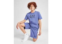 Emporio Armani EA7 T-Shirt/Shorts Set Junior, Blue von Emporio Armani EA7
