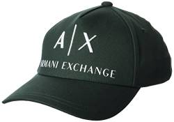 A|X ARMANI EXCHANGE Herren Corporate Logo Baseballmütze Baseballkappe, Urban Chic/Off White, Einheitsgröße von Emporio Armani