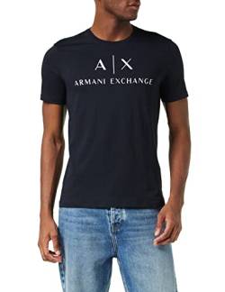 Armani Exchange Herren 8nztcj T-Shirt, Blau, XS von Armani Exchange