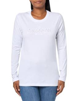 Armani Sustainability Va T-Shirt mit langen Ärmeln Armani Exchange, Opt. White 1000, X-Small von Emporio Armani