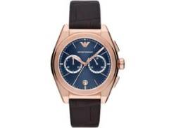 Chronograph EMPORIO ARMANI "AR11563" Armbanduhren rosegold (braun) Herren Quarzuhren von Emporio Armani