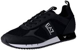 EA7 Herren B&w Mesh Run Joggingschuhe Sneaker Schwarz 41 EU von Emporio Armani