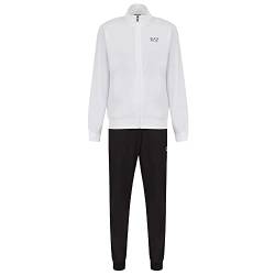 EA7 Train Core Id Poly Tracksuit MEDIUM White and Black von Emporio Armani