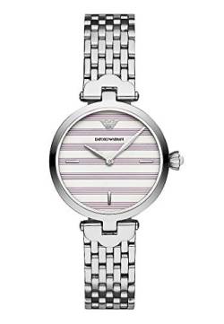 EMPORIO ARMANI Damen Analog Quarz Uhr mit Edelstahl Armband AR11195 von Emporio Armani