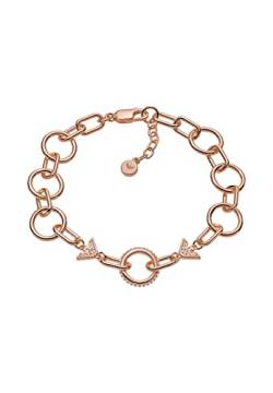 EMPORIO ARMANI Damen Armband Sterlingsilber roségoldfarben, EG3460221 von Emporio Armani