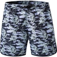 EMPORIO ARMANI Herren Badeshorts blau Mikrofaser Mit Prints von Emporio Armani